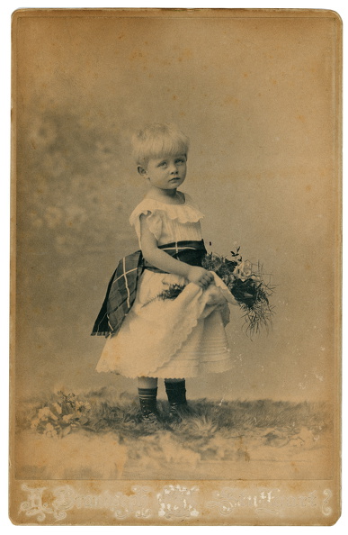 Kinderporträt aus dem Atelier Brandseph