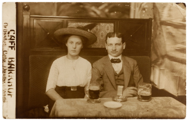 im Café und Wirtshaus